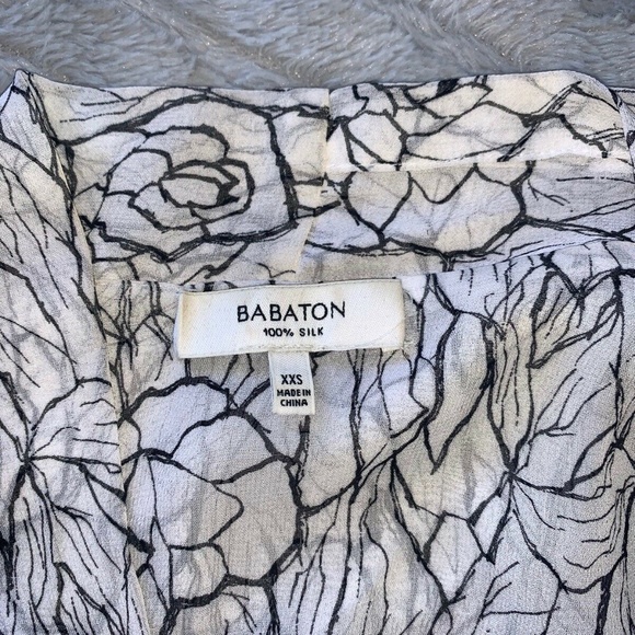 Aritzia Babaton Silk Blouse XXS - Picture 2 of 2